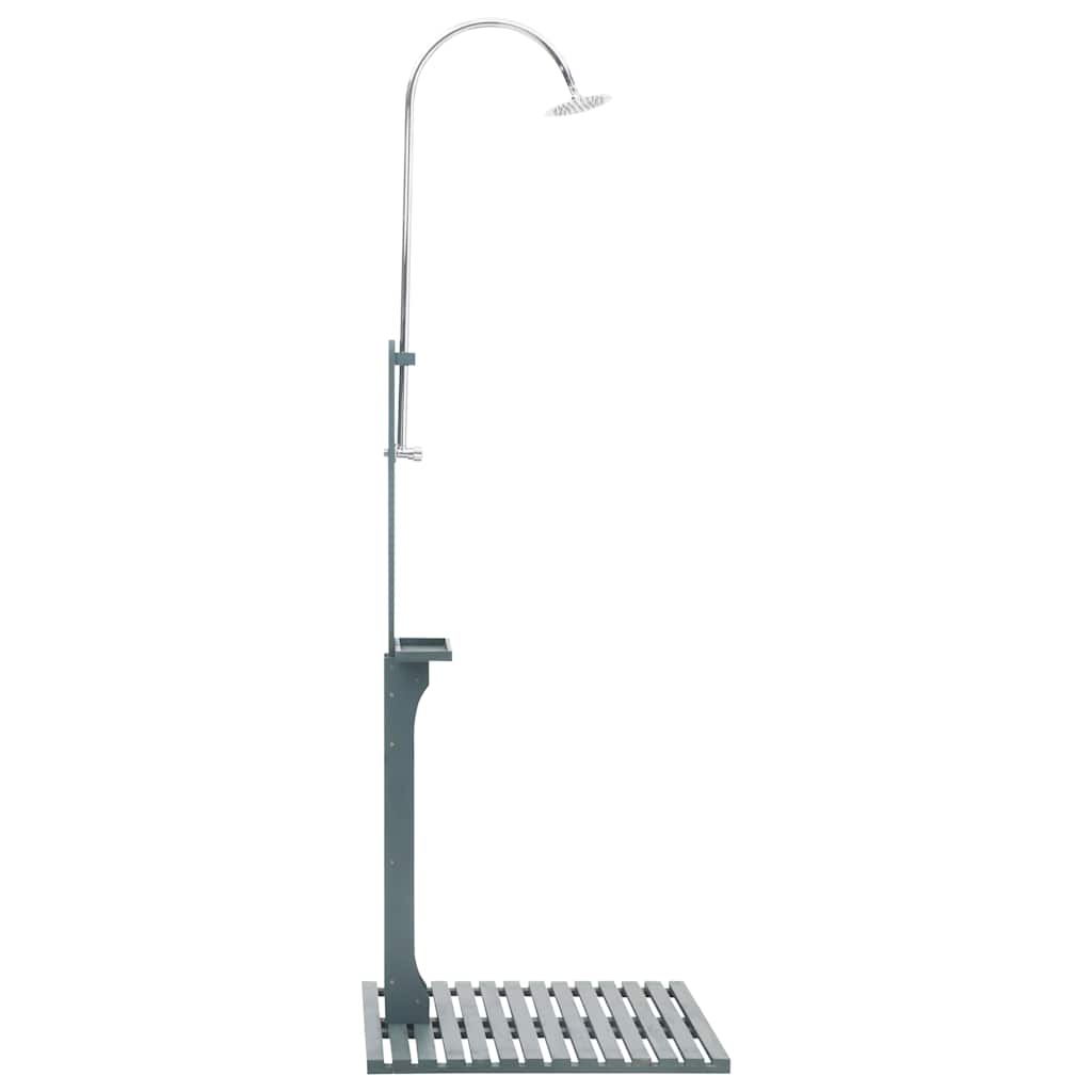 VidaXL Outdoor Duschholzholz Anthrazit