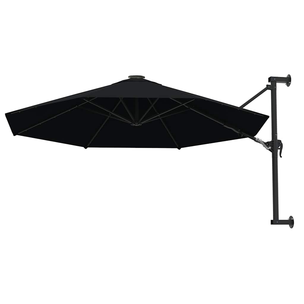 Vidaxl - Wandschirm mit Metallrost 300 cm schwarz