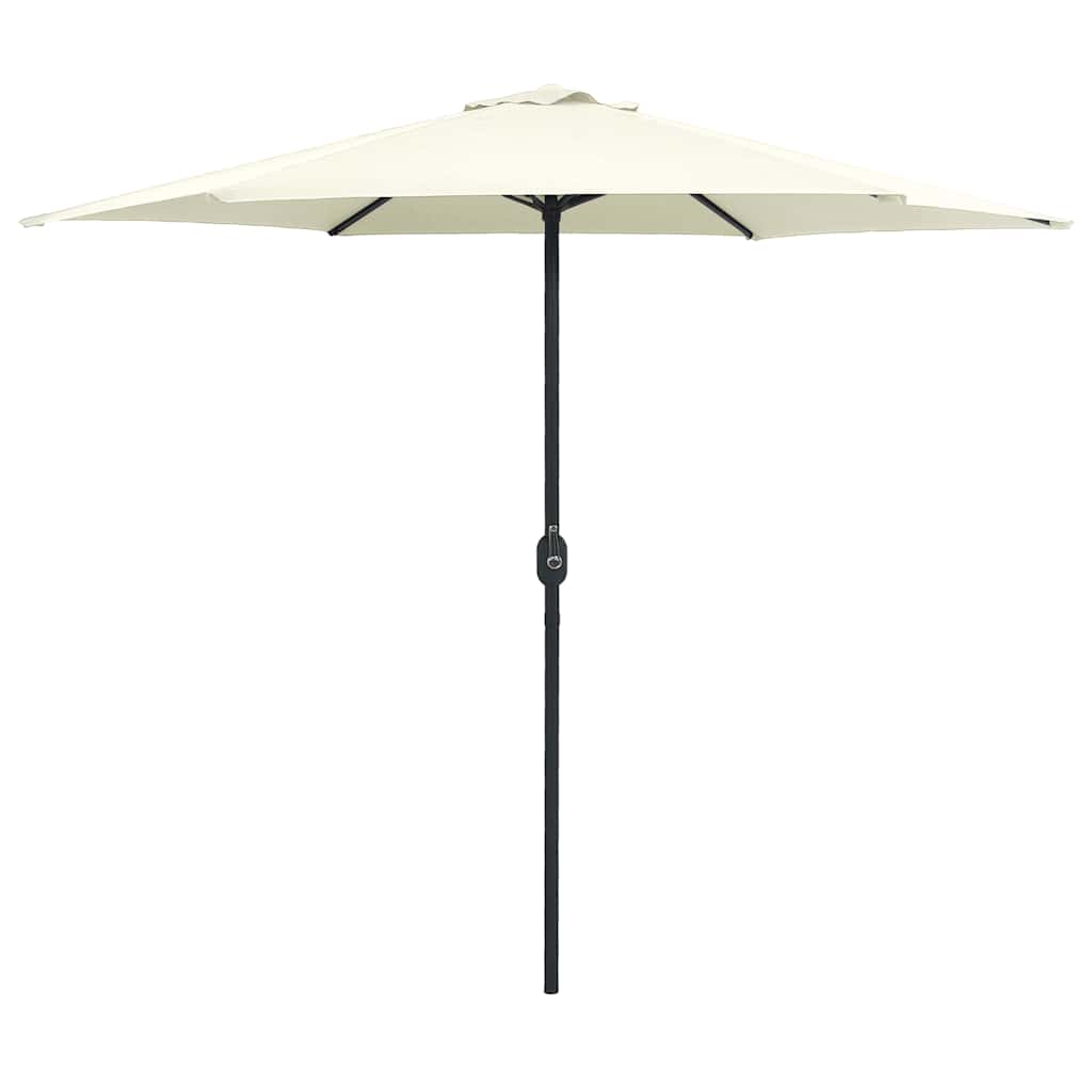 VidaXL Sonnenschirm mit Aluminiumstange 270x246 cm sandweiß