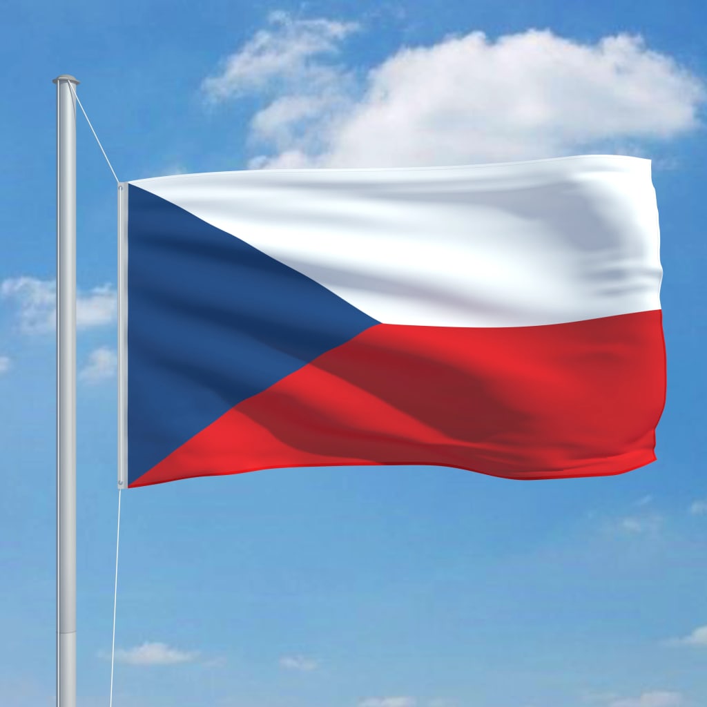 VidaXL Flagge Tschechische Republik 90x150 cm