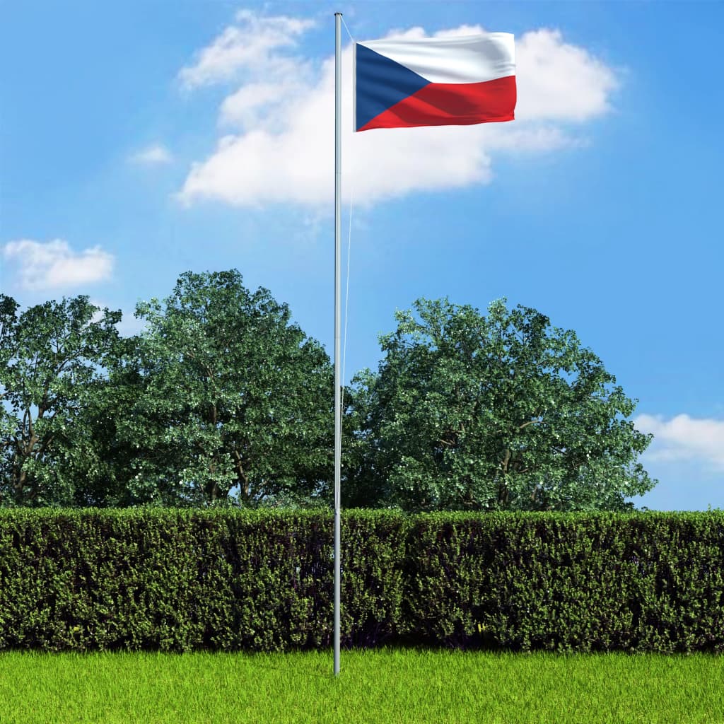 VidaXL Flagge Tschechische Republik 90x150 cm
