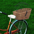 VidaXL Fahrradkorb für Gepäckträger, 55 x 31 x 36 cm, Naturweide