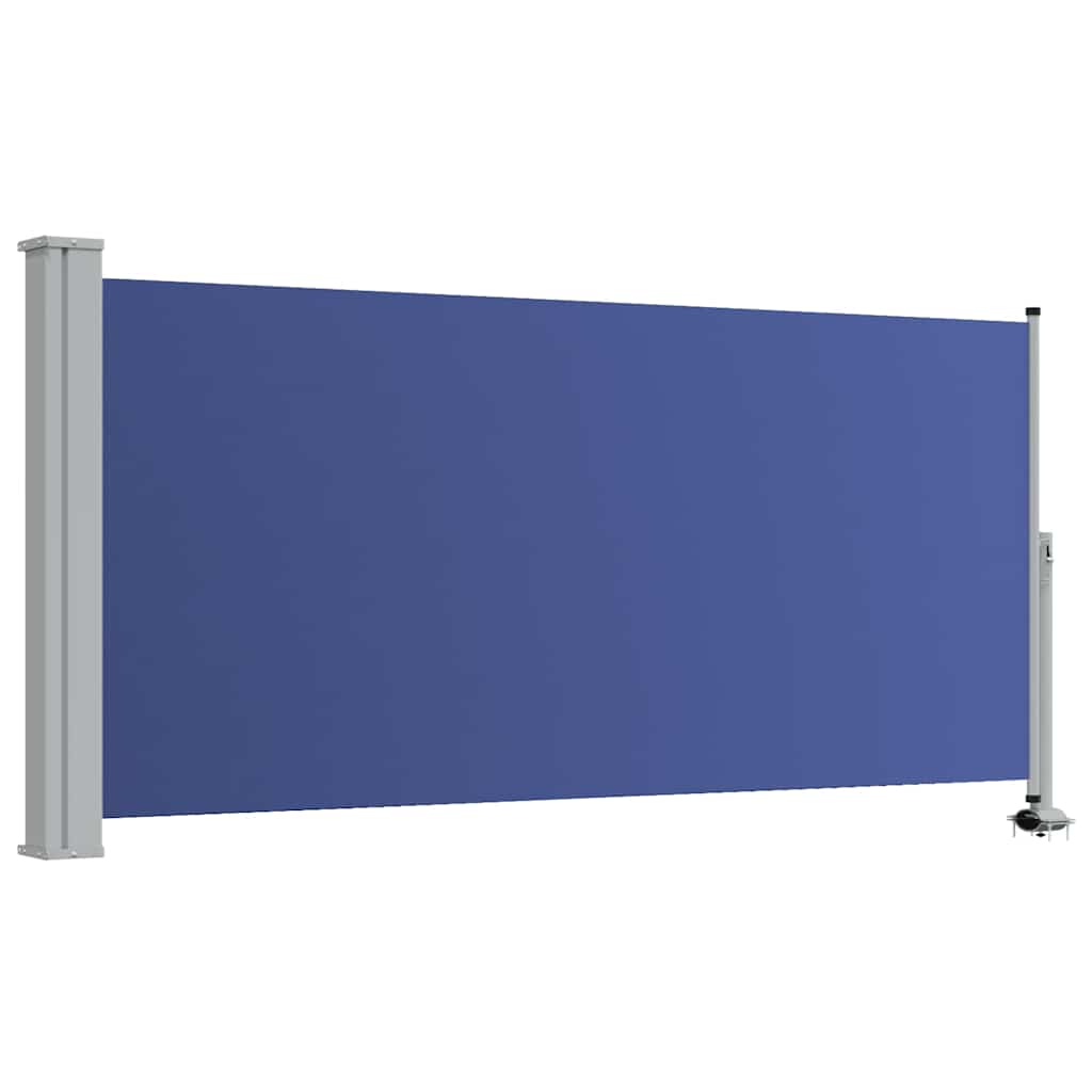 VidaXL Gartenbildschirm ausziehbar 120x300 cm blau