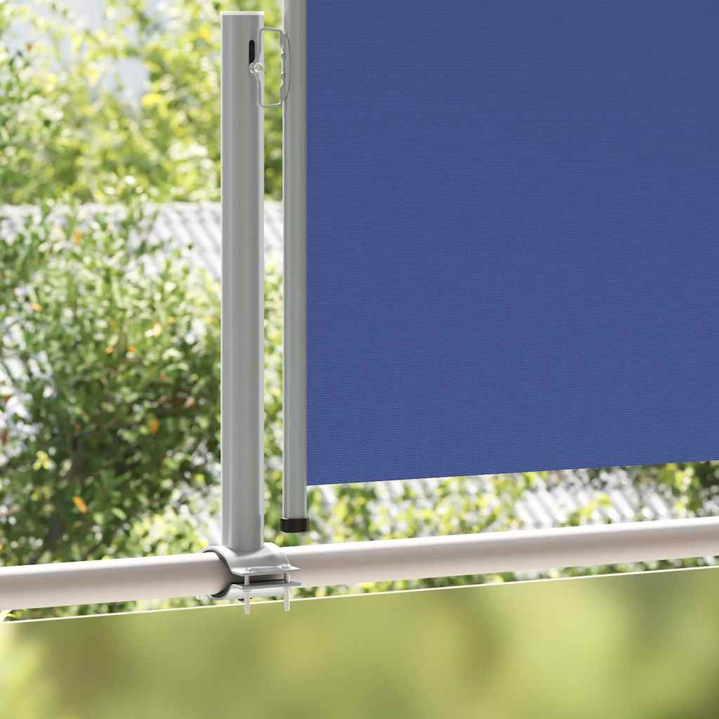 VidaXL Gartenbildschirm ausziehbar 120x300 cm blau