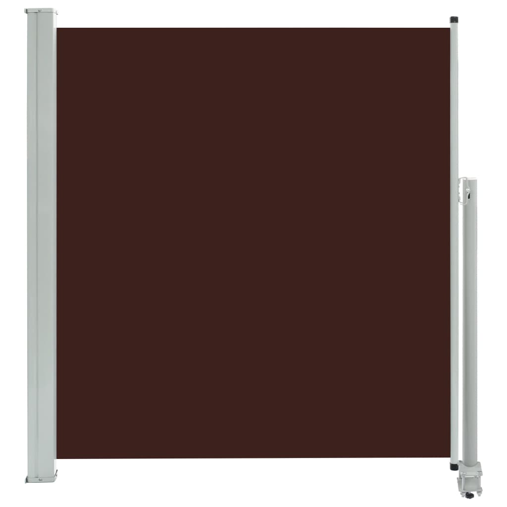 VidaXL Tuinscherm uittrekbaar 140x300 cm bruin