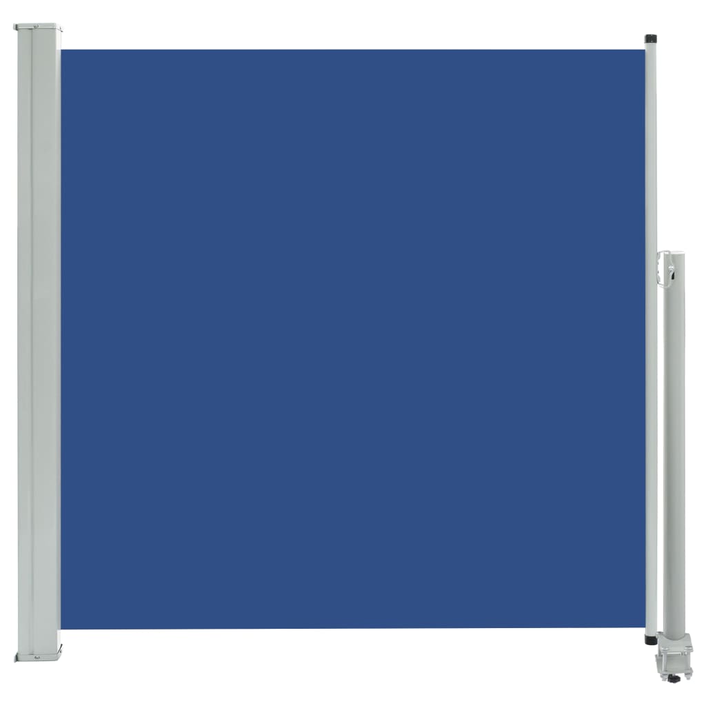 VidaXL Tuinscherm uittrekbaar 160x300 cm blauw