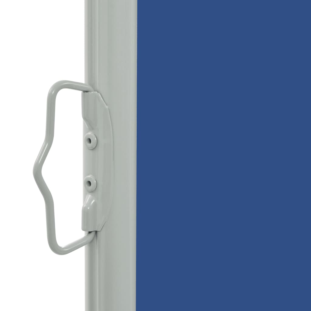 VidaXL Tuinscherm uittrekbaar 160x300 cm blauw