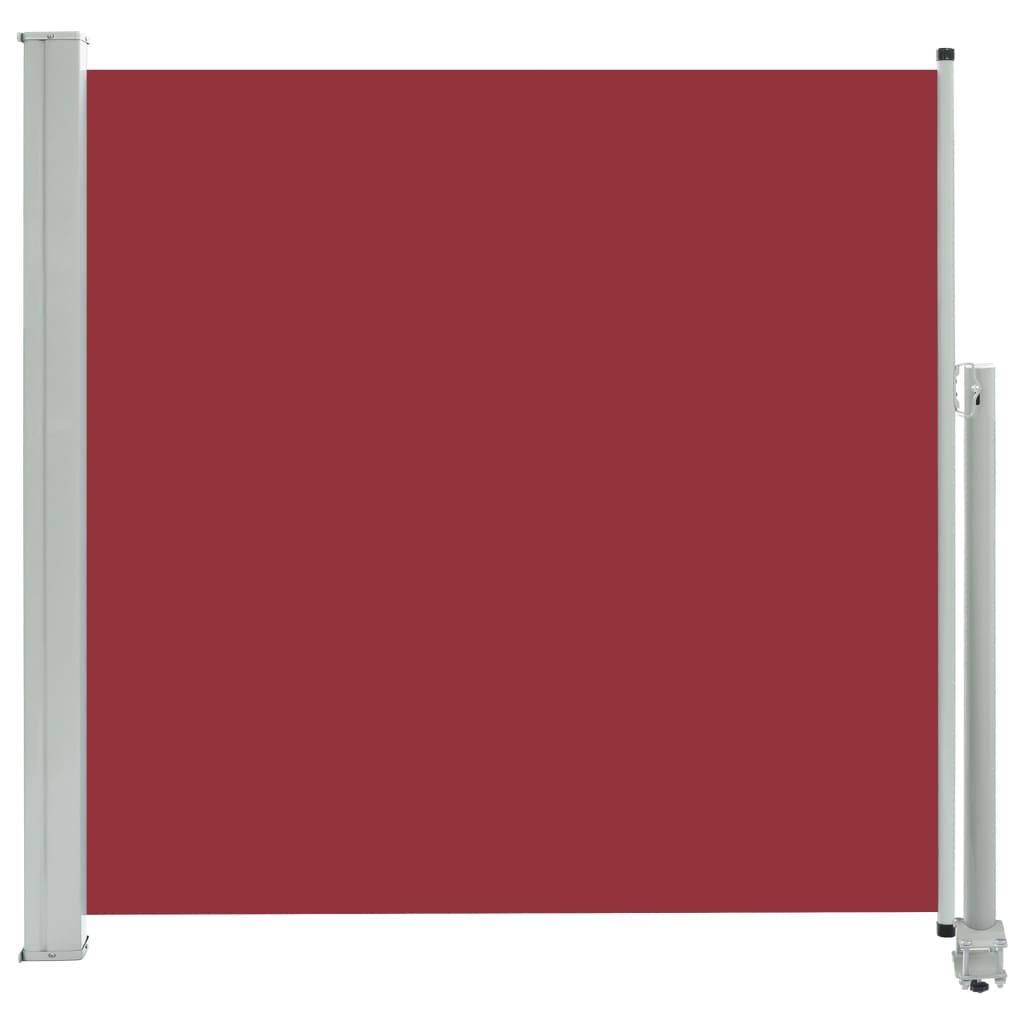 VidaXL Tuinscherm uittrekbaar 160x300 cm rood