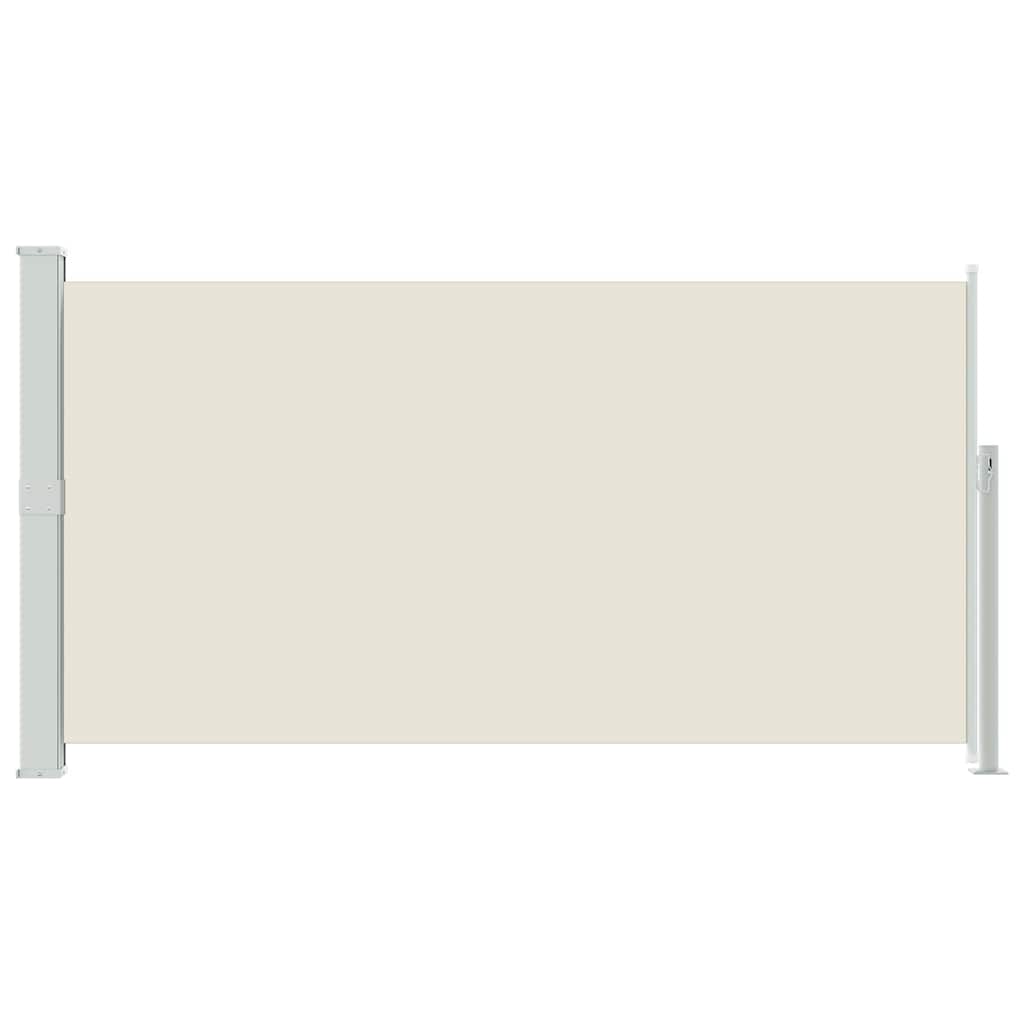 vidaXL Gartenbildschirm ausziehbar 170 x 300 cm Creme