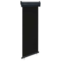 Vidaxl balkonscherm 65x250 cm zwart