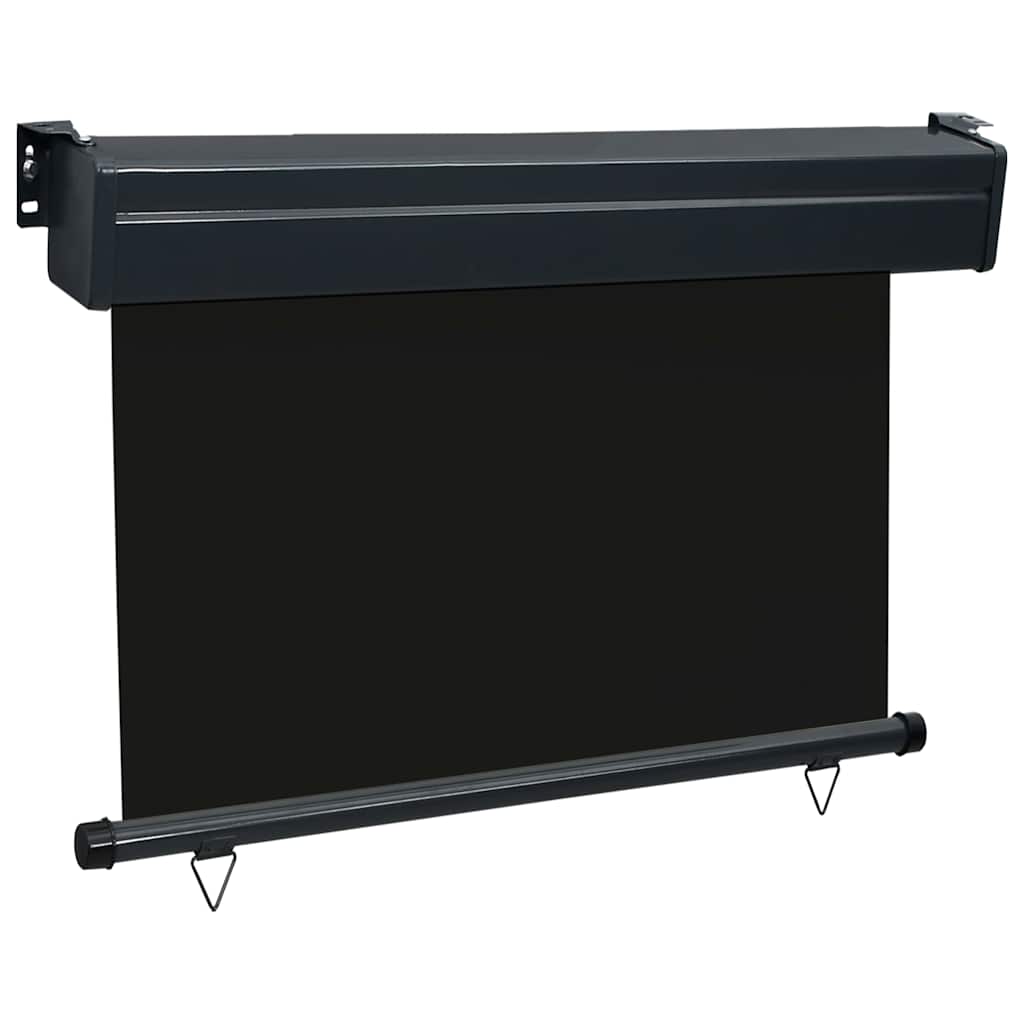 VidaXL Balkon-Sichtschutz 105x250 cm Schwarz