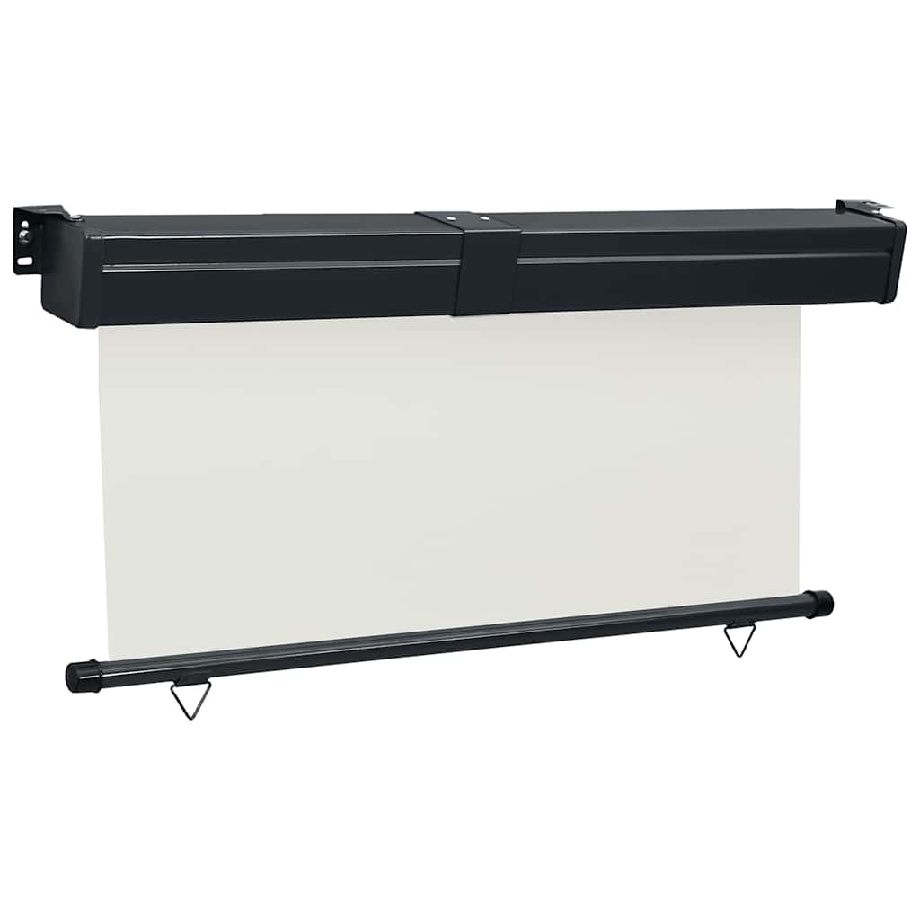 Vidaxl balkonscherm 175x250 cm crèmekleurig