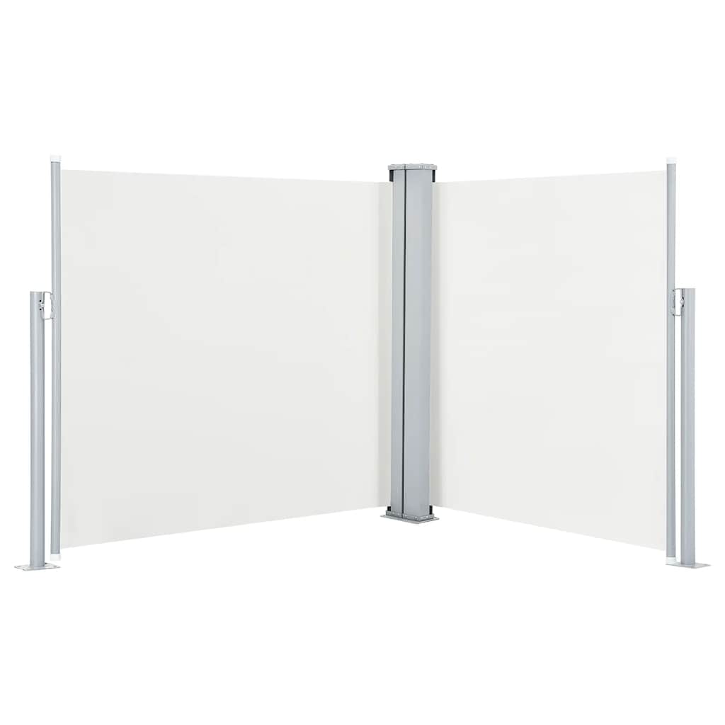 VidaXL Windschutzscheibe 120 x 600 cm Creme