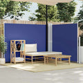 VIDAXL - Windschutzvisier 140 x 600 cm blau