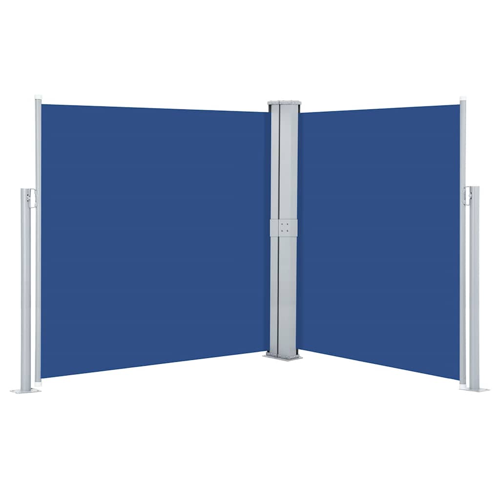 VIDAXL - Windschutzschild 160 x 600 cm blau