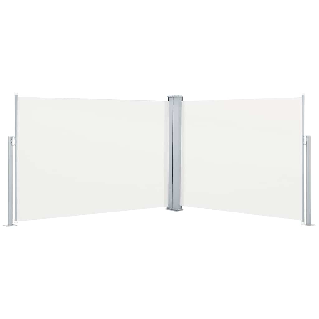 VIDAXL - Windschutzvisier 100 x 1000 cm Creme