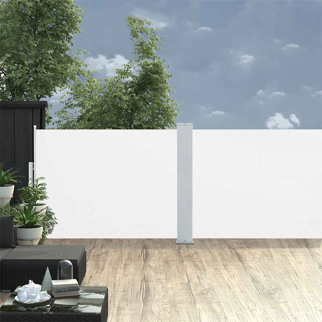 VIDAXL - Windschutzvisier 100 x 1000 cm Creme