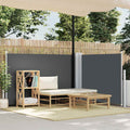 VIDAXL - Windschutzschild 120 x 1000 cm Anthrazit