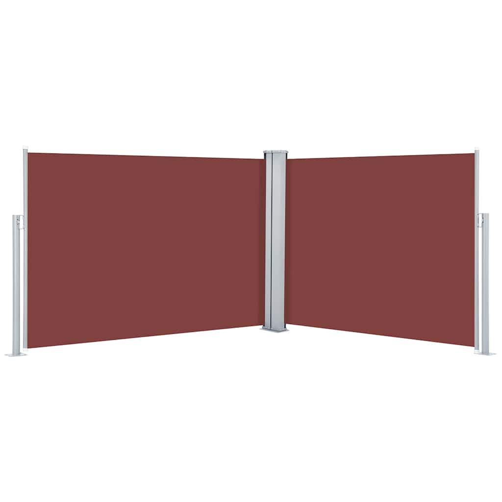 VidaXL Windschutzscheibe 120x1000 cm Braun