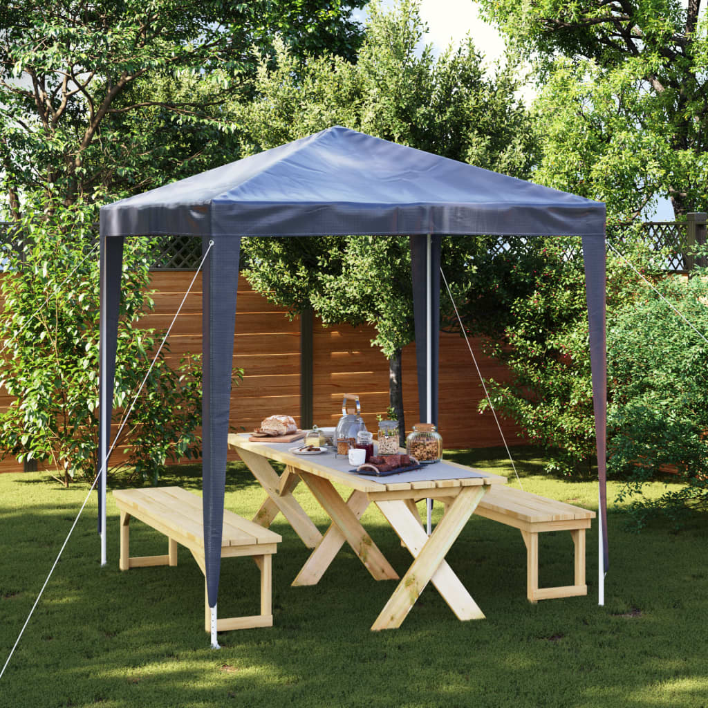 Vidaxl Partyzelt 2x2 m blau