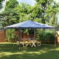 Vidaxl Partyzelt 4x4 m blau