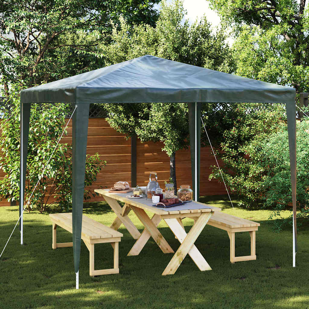 Vidaxl Partyzelt Professional 90 g m² 2,5 x 2,5 m Grün
