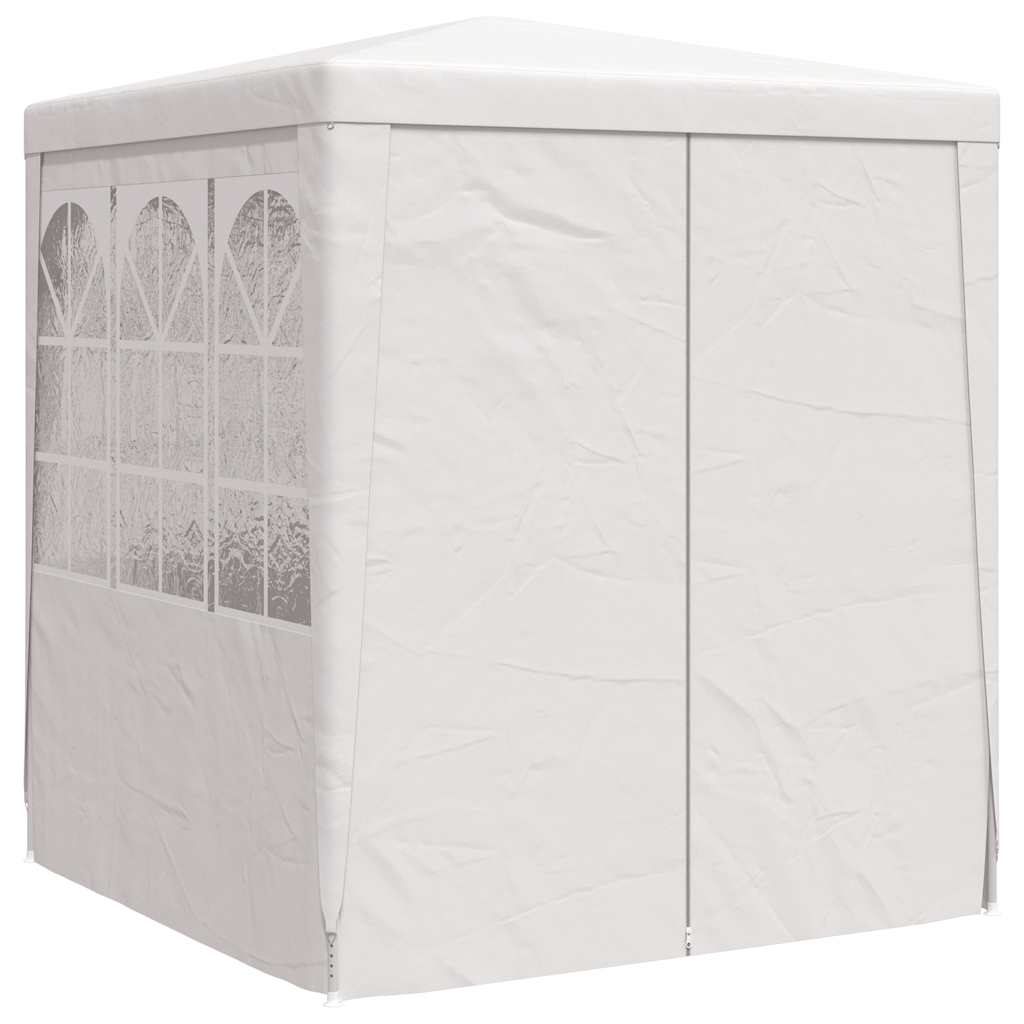 Vidaxl – Partyraum mit Außensitzplätzen, professionell, 90 g/m², 2 x 2 m, Weiß