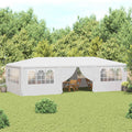 Vidaxl partytent met zijwanden professioneel 90 g m² 4x9 m wit