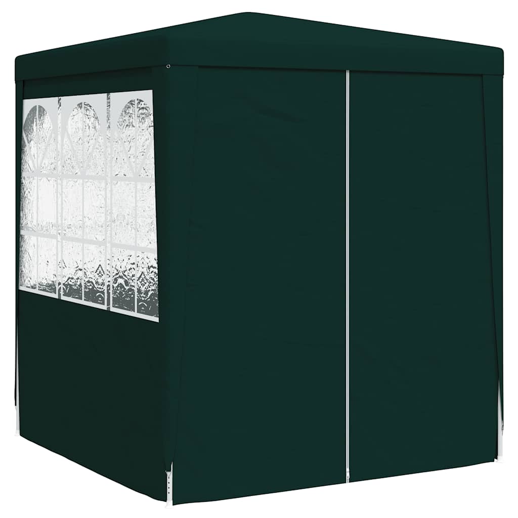 Vidaxl - Partyraum mit Beistelltischen, professionell, 90 g/m², 2,5 x 2,5 m, Grün