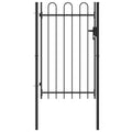 VIDAXL - Anker mit gebogenem Oberteil 1x1,5 m Stahl schwarz