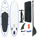 VidaXL Stand Up Paddleboard Set in Blau und Weiß