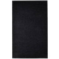 Vidaxl deurmat 117x220 cm pvc zwart