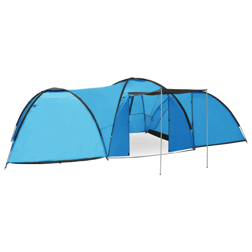 Vidaxx Iglu-Zelt für 8 Personen, 650 x 240 x 190 cm, Blau