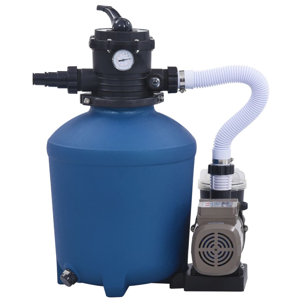 Vidaxl Sandfilterpumpe mit Zeitschaltuhr 530 W 10980 LU