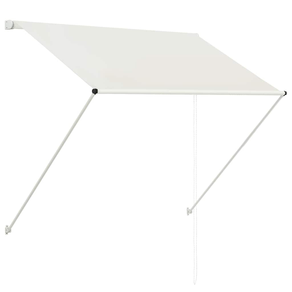 Vidaxl luifel uittrekbaar 100x150 cm crème