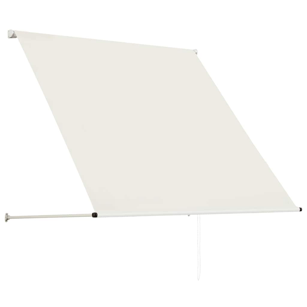 Vidaxl luifel uittrekbaar 100x150 cm crème
