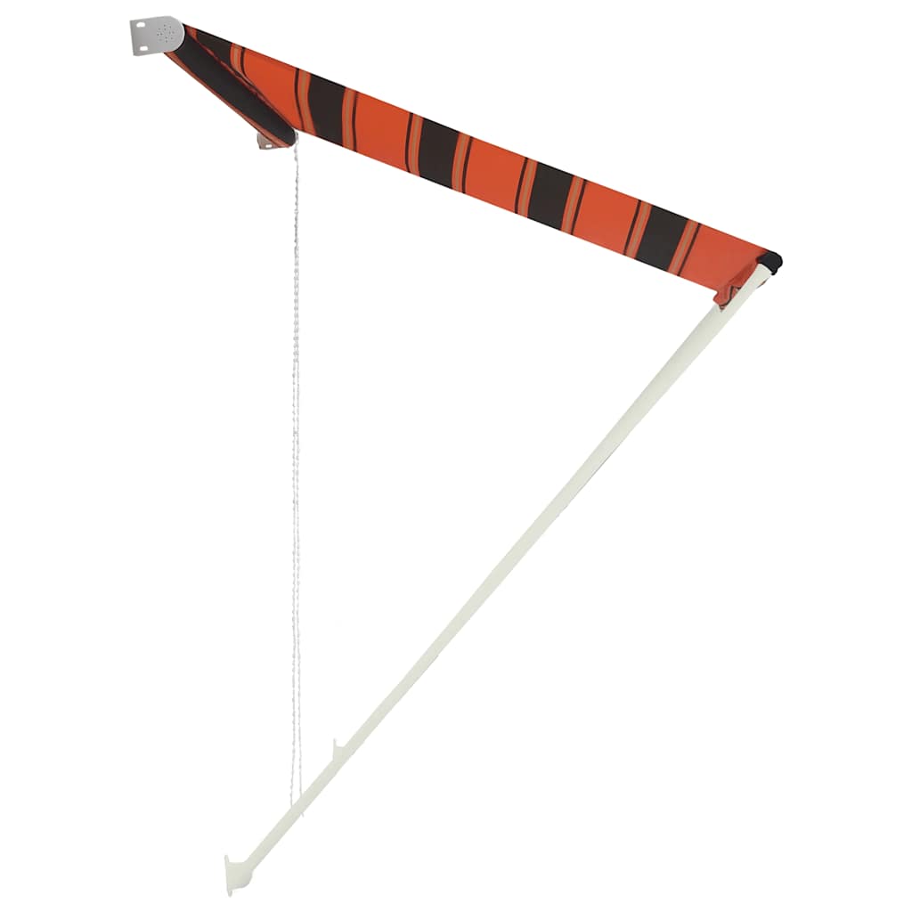 VidaXL Markise, 250 x 150 cm, Orange und Braun