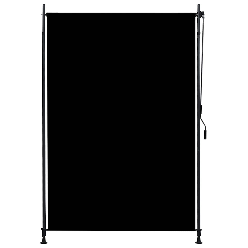 Vidaxx Rollo für den Außenbereich, 150 x 270 cm, Anthrazit