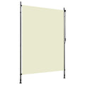 vidaXL Rollo für Außen 150 x 270 cm Creme