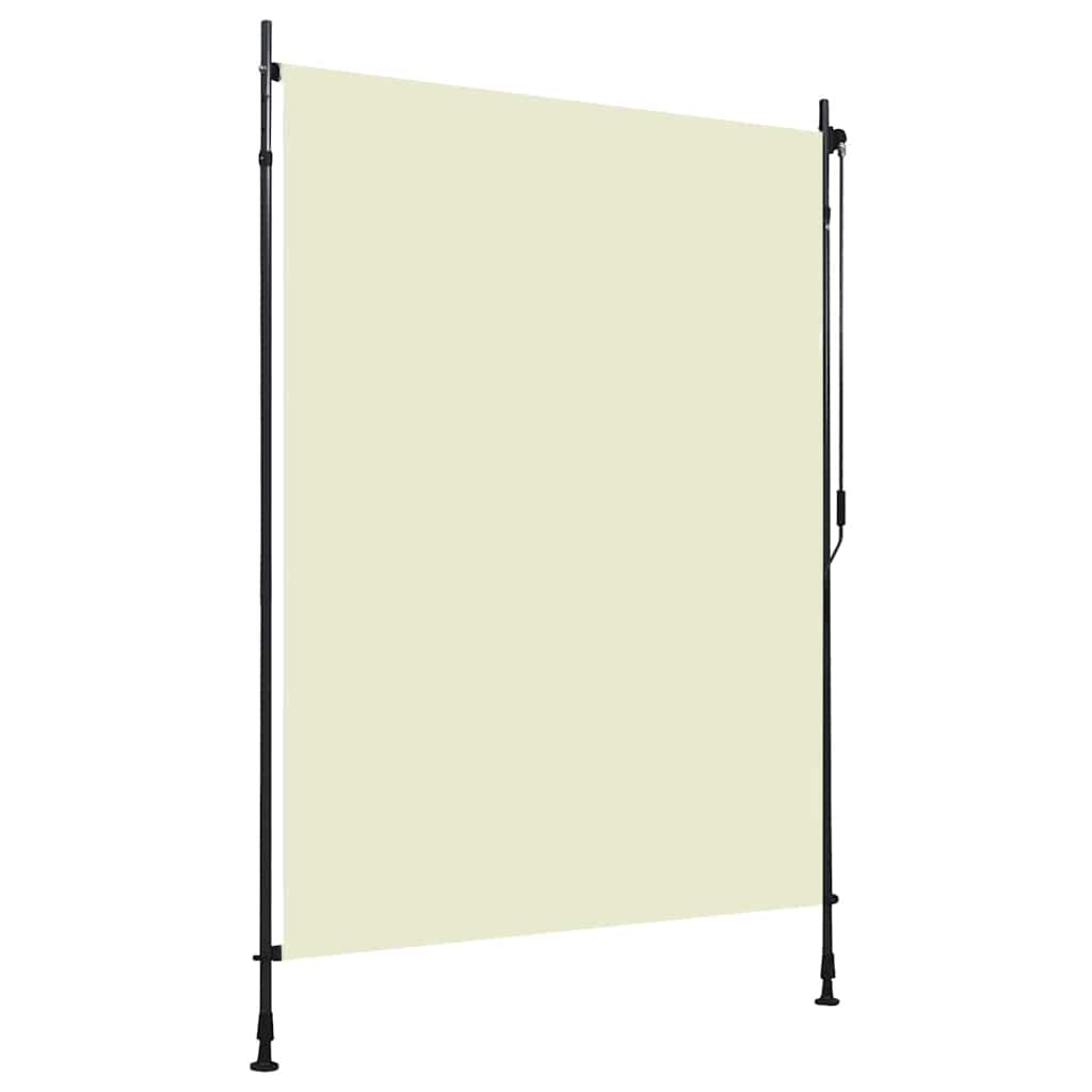 vidaXL Rollo für Außen 150 x 270 cm Creme