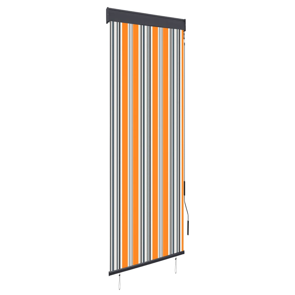 VidaXL Außenrollo 60x250 cm Gelb und Blau