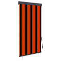 VidaXL Außenrollo 80x250 cm Orange und Braun
