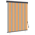 Vidaxl rolgordijn voor buiten 140x250 cm geel en blauw