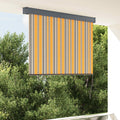 Vidaxl rolgordijn voor buiten 140x250 cm geel en blauw