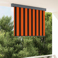 Vidaxl rolgordijn voor buiten 140x250 cm oranje en bruin