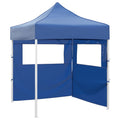 Vidaxl - Partyraum mit 2 Seitenwänden 2x2 m Stahlblau