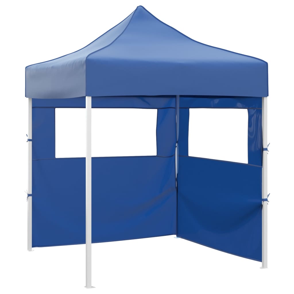 Vidaxl - Partyraum mit 2 Seitenwänden 2x2 m Stahlblau