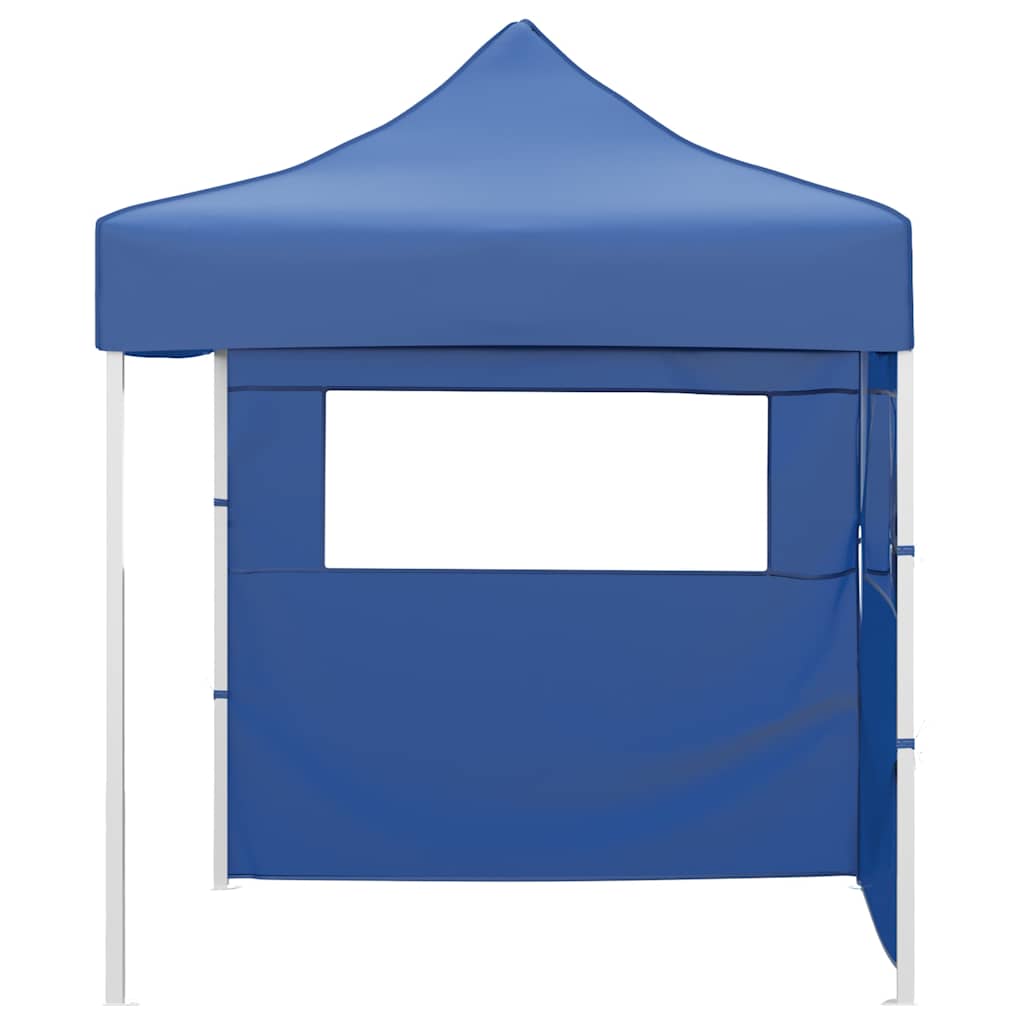 Vidaxl - Partyraum mit 2 Seitenwänden 2x2 m Stahlblau