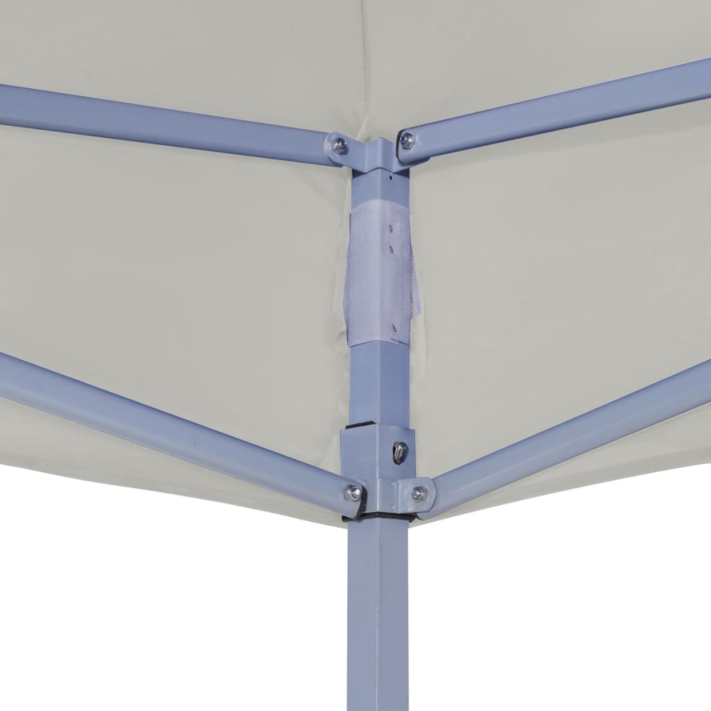 Vidaxx Partyzelt professionell faltbar 2x2 m Stahlcreme