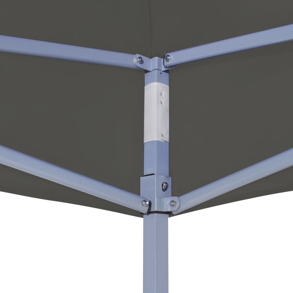 VidaXL Partyzelt professionell faltbar 2x2 M Stahl Anthrazit